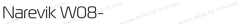 Narevik W08字体转换